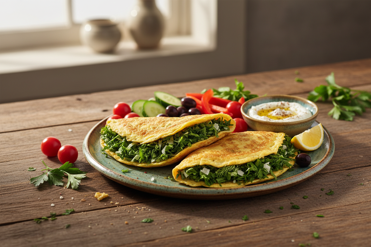 Ahje Parsley Omelets