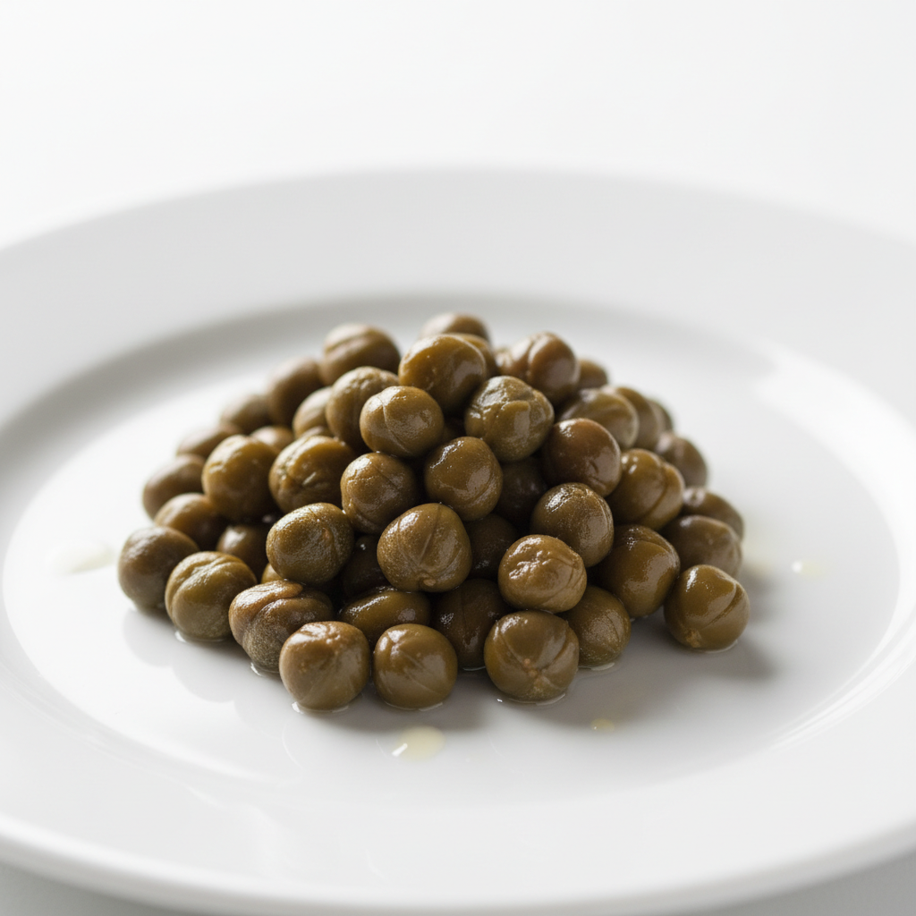 Capers Drained