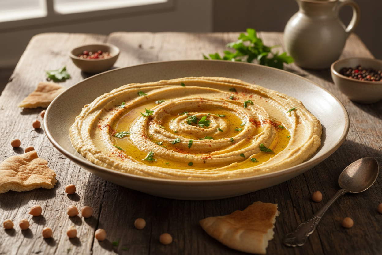Creamy Authentic Hummus
