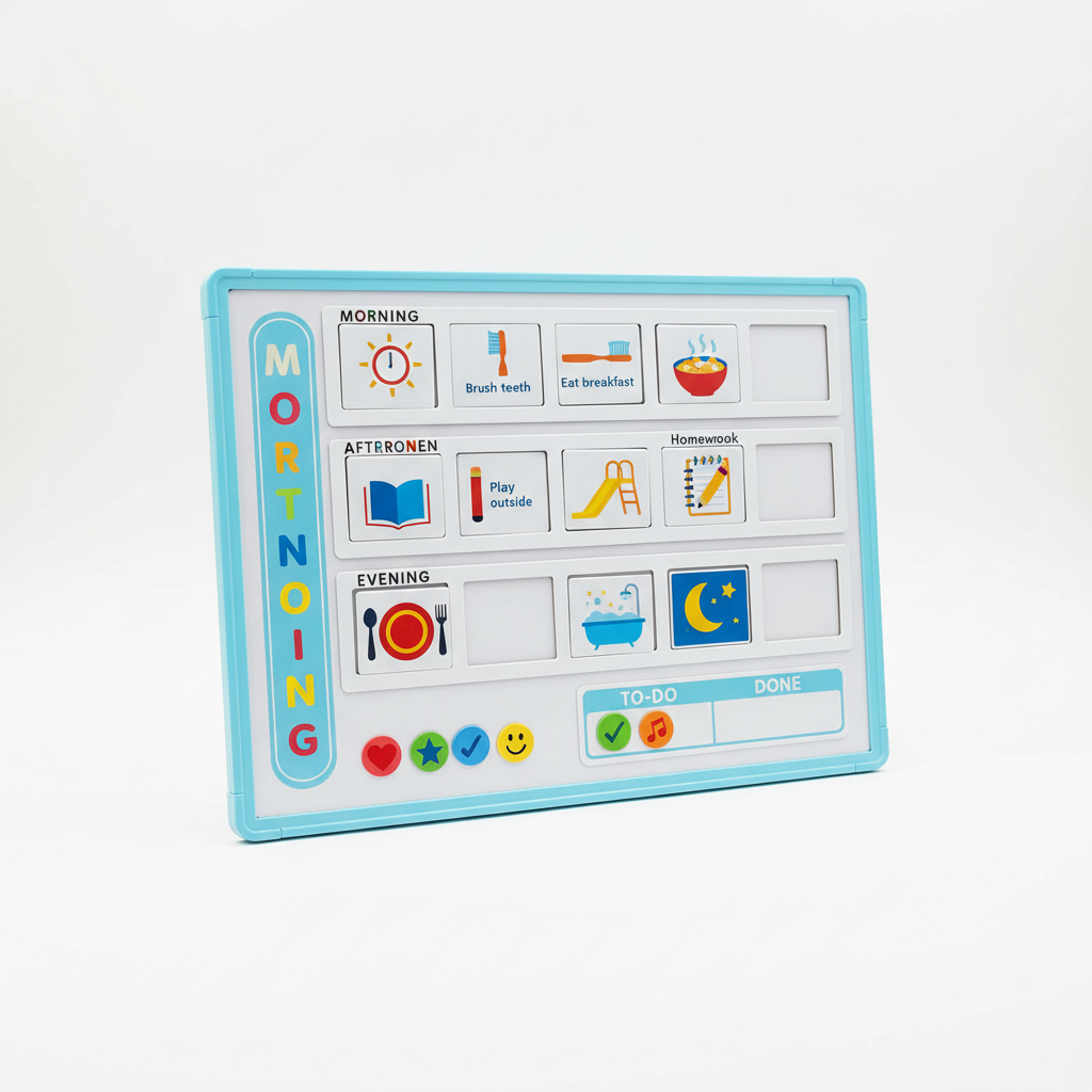 Visual Routine Board Magnetic Picture-Based