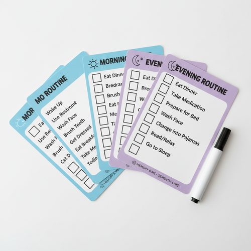 Bedside Routine Checklist Cards