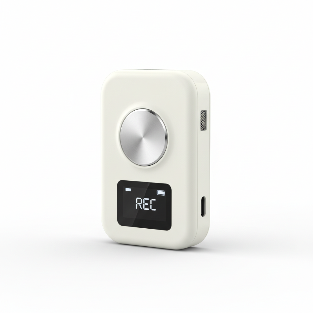 Pocket Voice Recorder One-Button