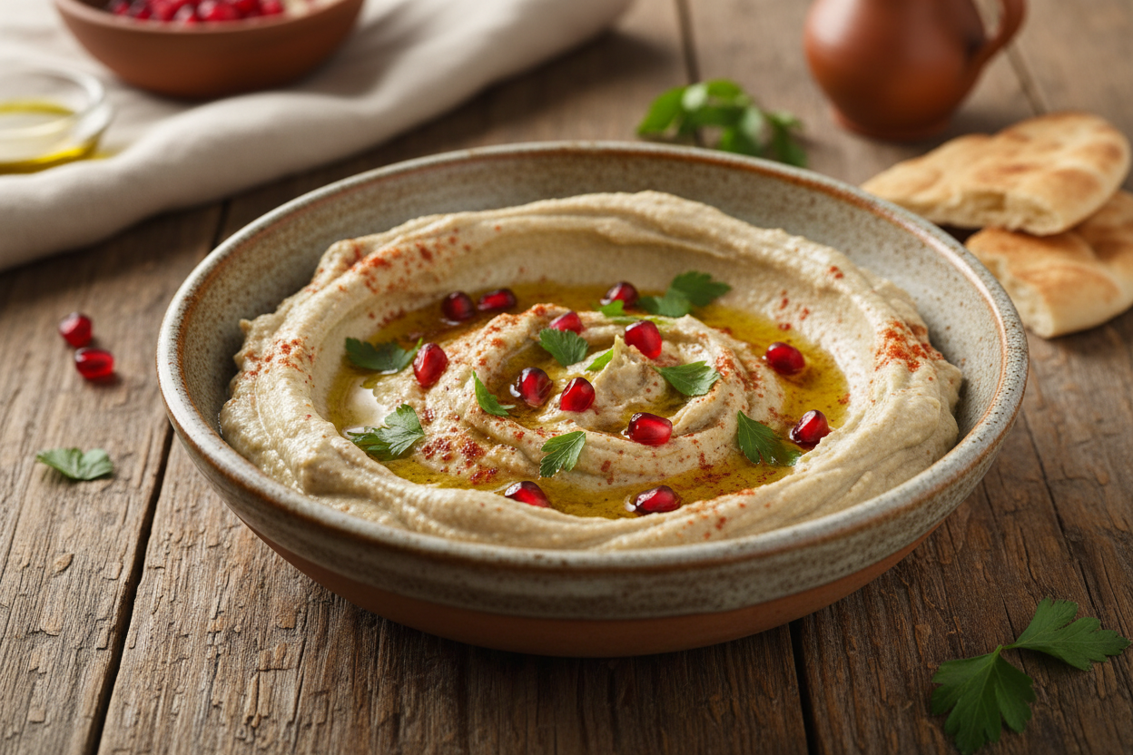 MED-152 Baba Ganoush — Mediterranean Brain-Health Recipe