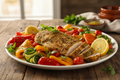 Za'atar Chicken with Roasted Vegetables