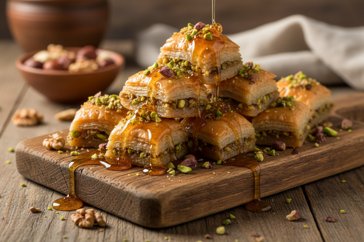 MED-137 Baklava Bites — Mediterranean Brain-Health Recipe