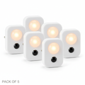 Motion sensor LED night lights for hallways and bathrooms with automatic sensor