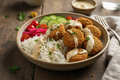 MED-160 Falafel Bowl with Tahini — Mediterranean Brain-Health Recipe