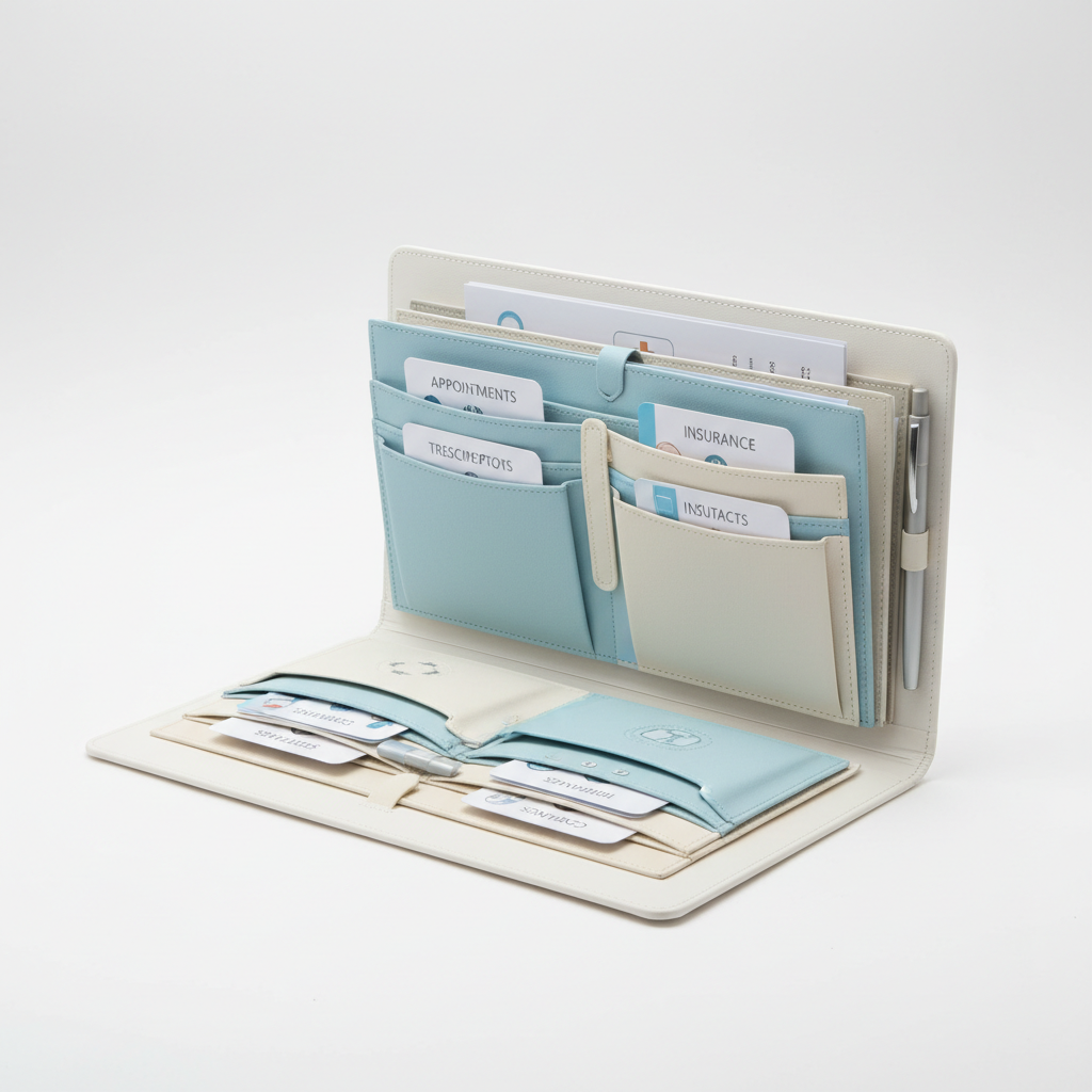 Appointment Organizer Folder for Medical Papers
