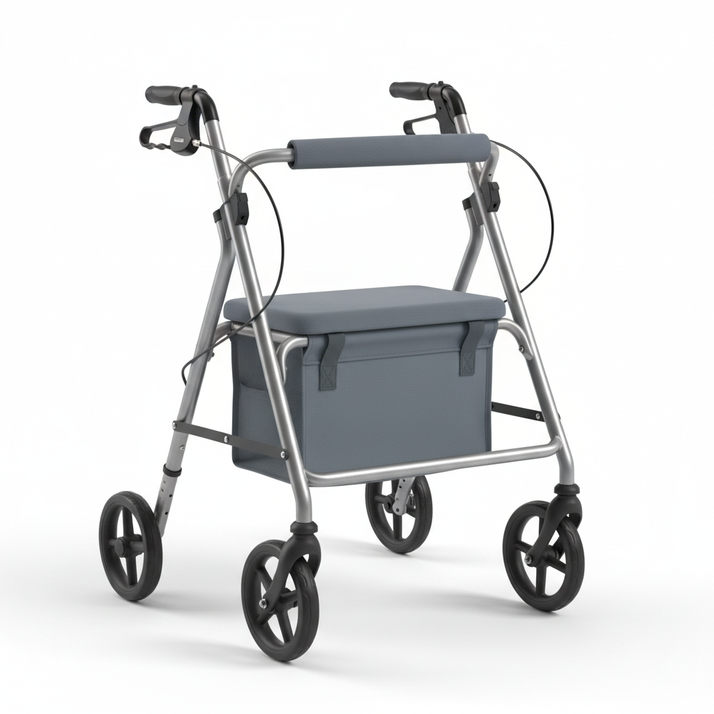 Rolling Walker with Seat
