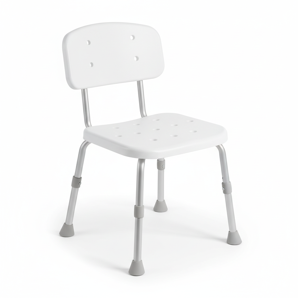 Shower Chair with Backrest