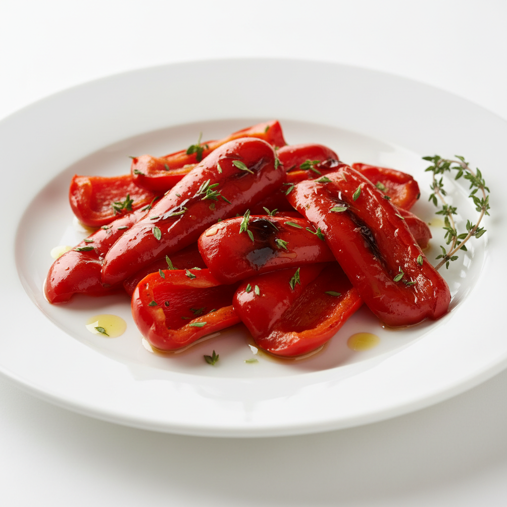 Roasted Sweet Red Peppers Drained