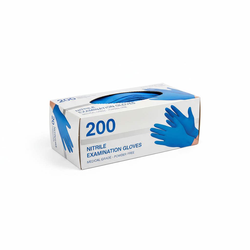 Disposable Gloves Nitrile 200 count
