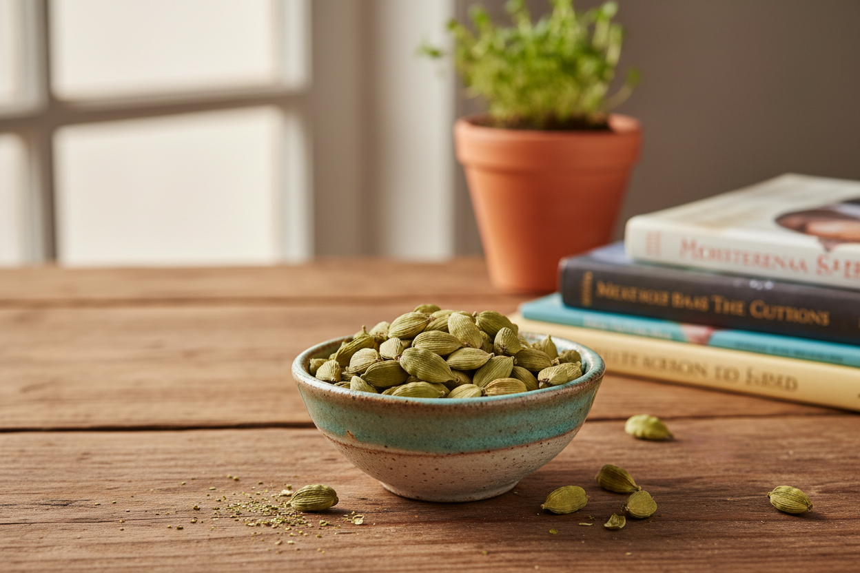 Green Cardamom Pods — Mediterranean cabinet ingredient
