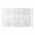 Non-Slip Bath Mat with Grip Stickers