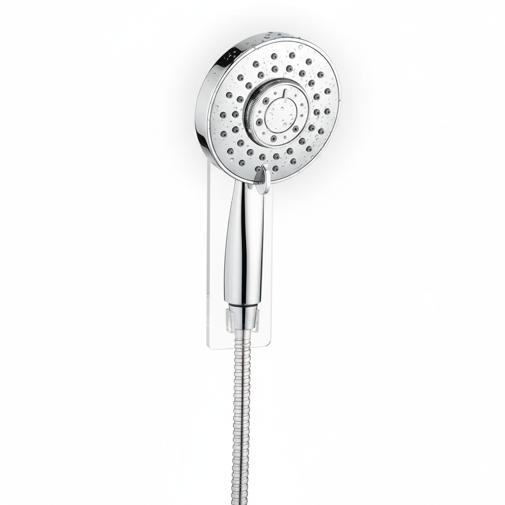 Handheld Shower Head with Easy-Grip
