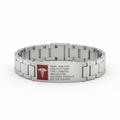 Emergency ID Bracelet Custom Engraved