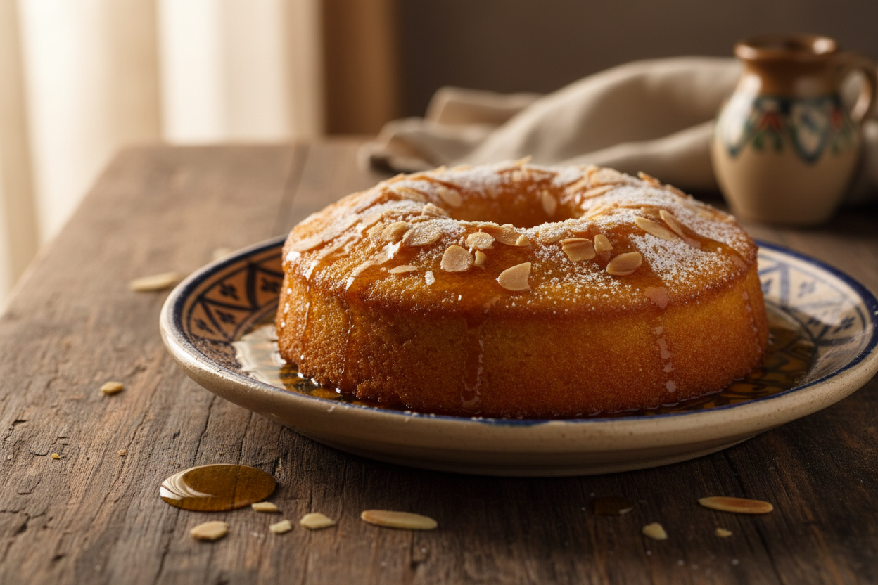 MED-140 Semolina Cake — Mediterranean Brain-Health Recipe