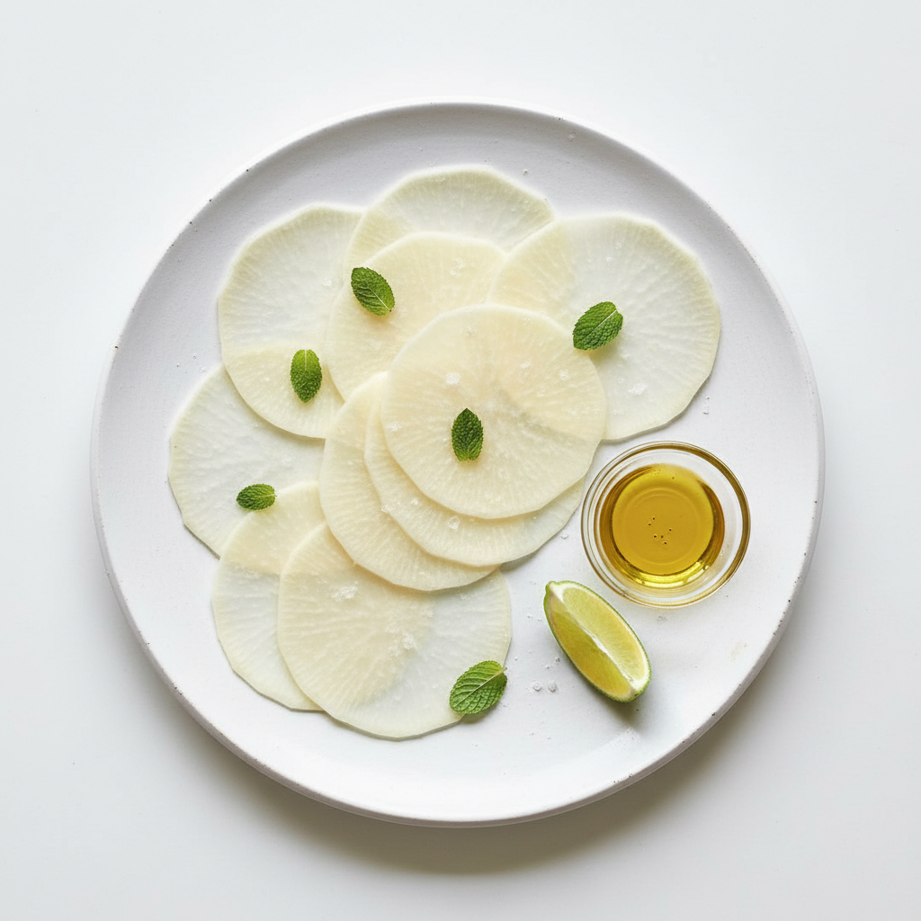 Jicama Sliced Very Thinly