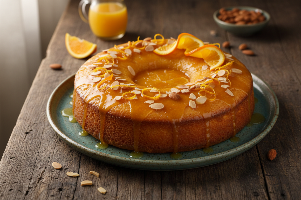 MED-138 Orange Almond Cake