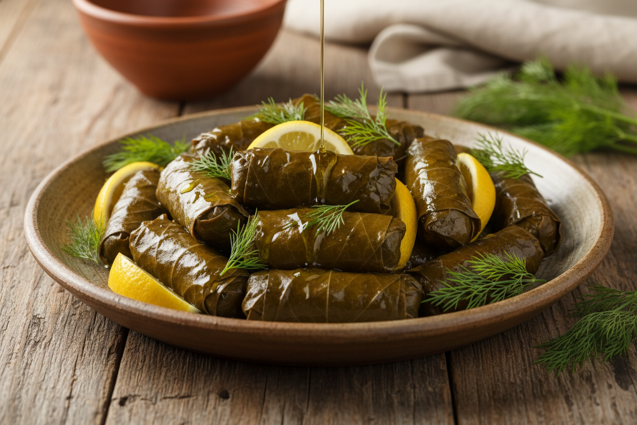 MED-154 Stuffed Grape Leaves Dolmades