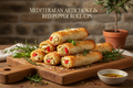 Mediterranean Artichoke and Red Pepper Roll-Ups