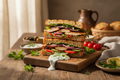Mediterranean Chicken Sandwiches