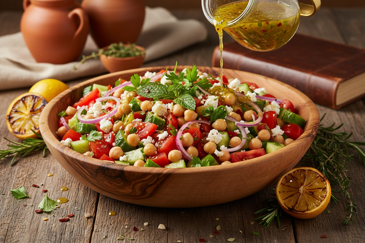 Mediterranean Chickpea Salad