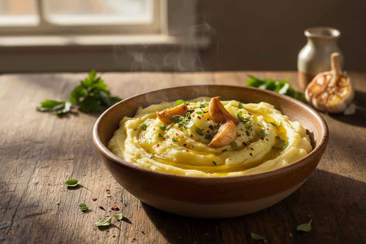 Mediterranean Mashed Potatoes