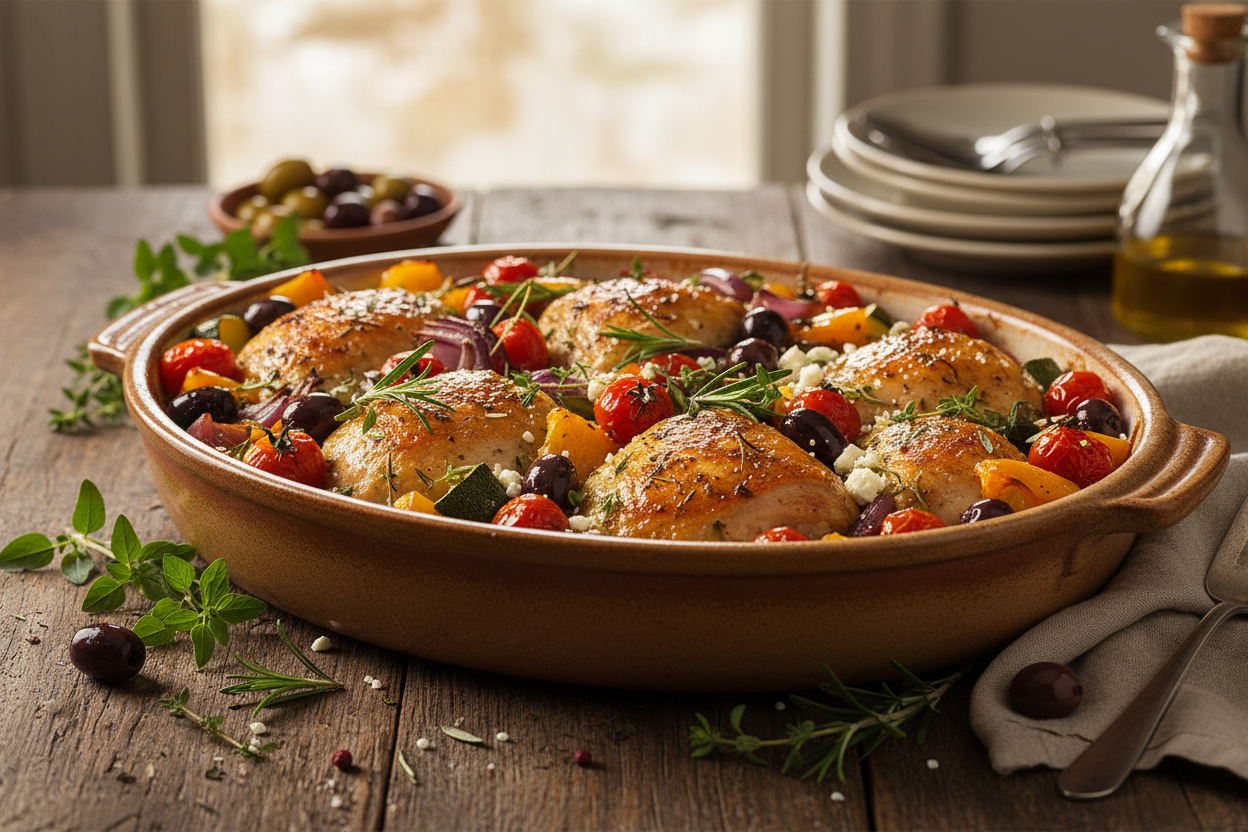 Mediterranean One-Dish Meal