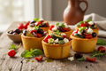 Mediterranean Polenta Cups