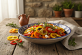 Mediterranean Rainbow Baby Bell Pepper Salad