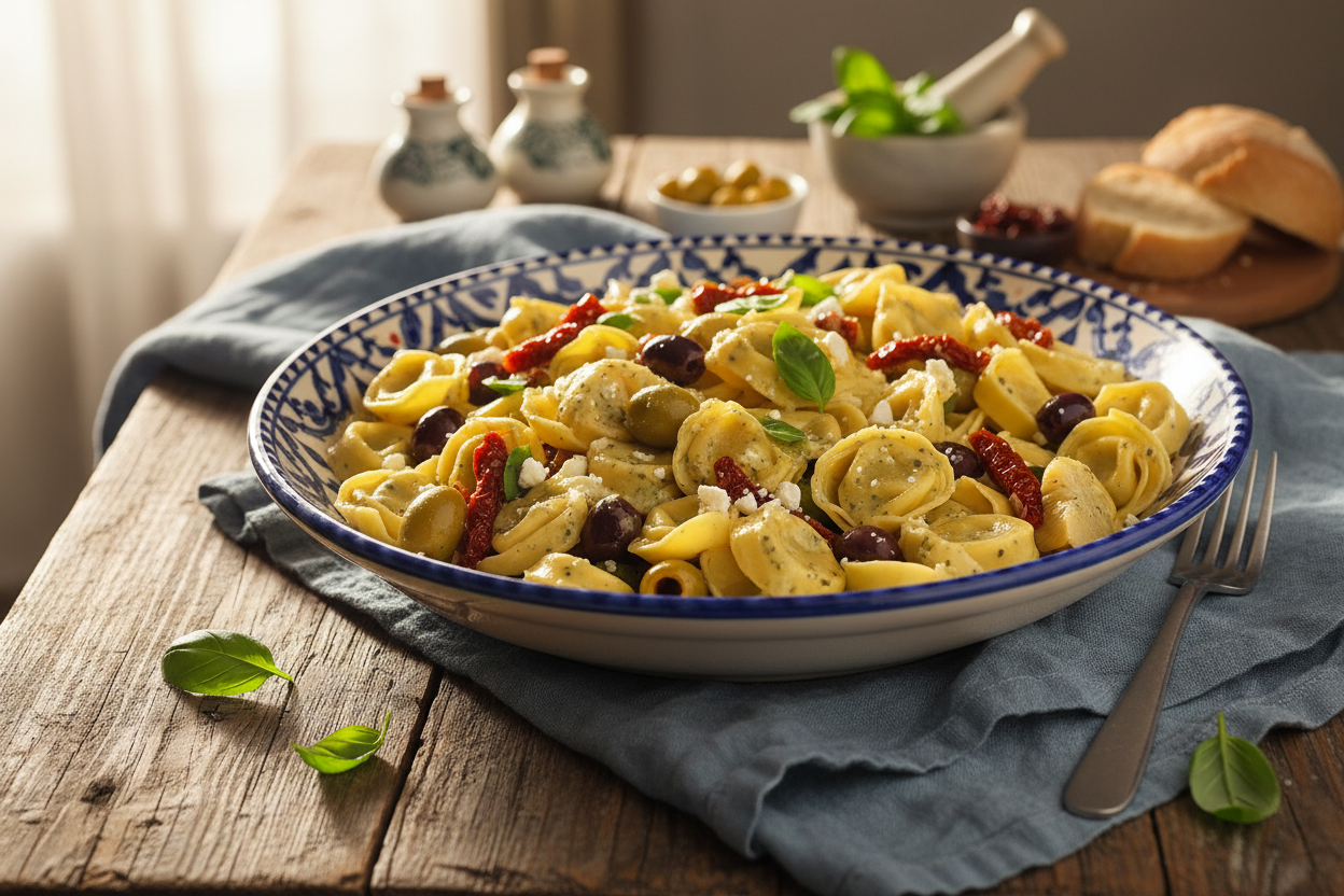 Mediterranean Tortellini Salad