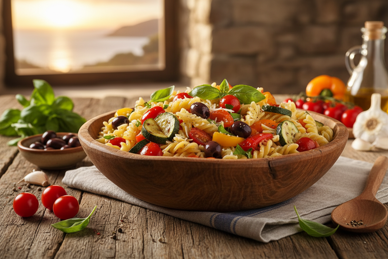 Mediterranean Vegetable Pasta