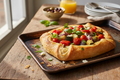 Mediterranean Veggie Brunch Puff