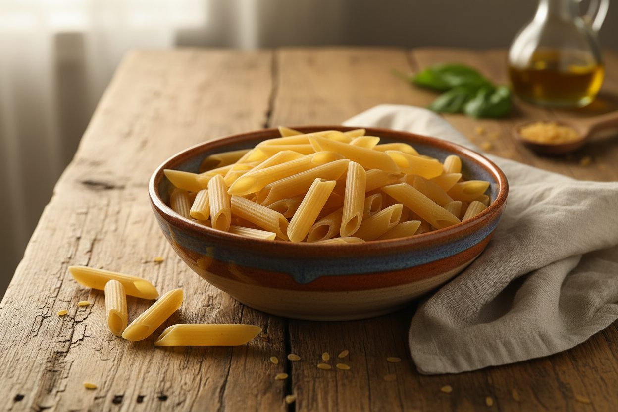 Penne Pasta Uncooked