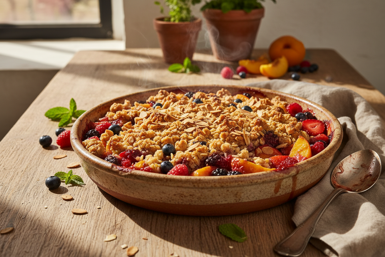 Simple Fruit Crisp